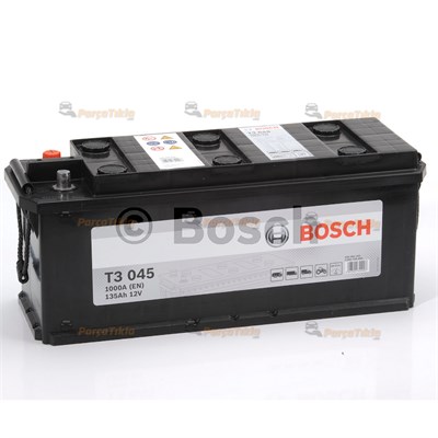 12v 135ah Bosch Akü Ağır Vasıta Grubu 0092T30450
