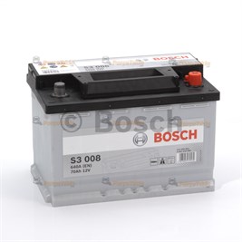 BOSCH Akü, 12V 70Ah S3 Bosch Akü 0092S30150 640A